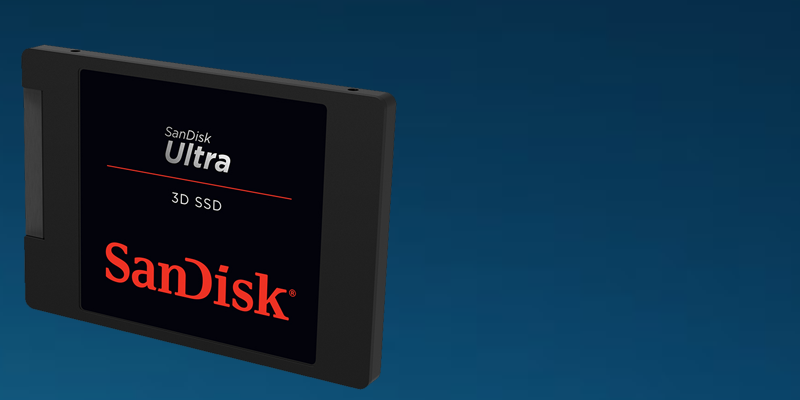 サンディスク ウルトラ 3D SSD <br>～PC起動時間を短縮、ゲームやグラフィックスの処理を高速化～