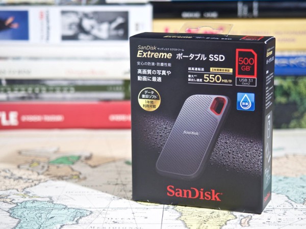 サンディスク エクストリーム ポータブル SSDは250GBから1TBまで3モデルをラインアップ。さらに2TB版も発売予定だ