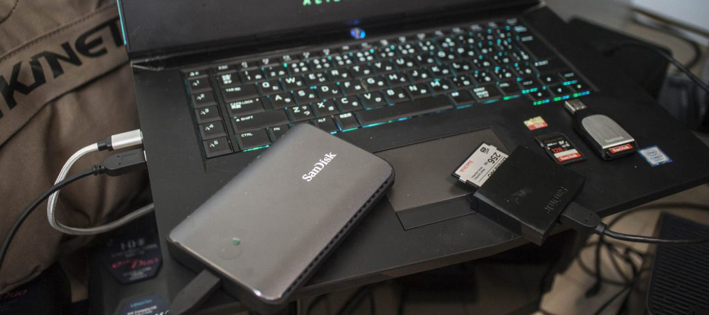 サンディスク エクストリーム900 ポータブルSSDが活躍する映像 サンディスク エクストリーム900 ポータブルSSDが活躍する映像