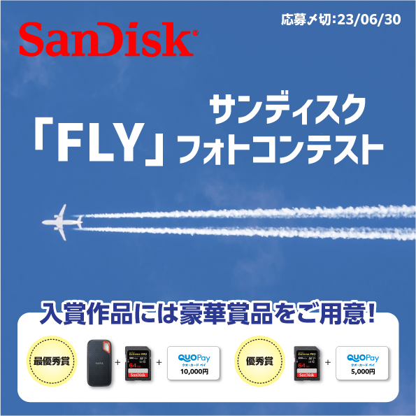 【結果発表】サンディスク 「Fly」フォトコンテスト