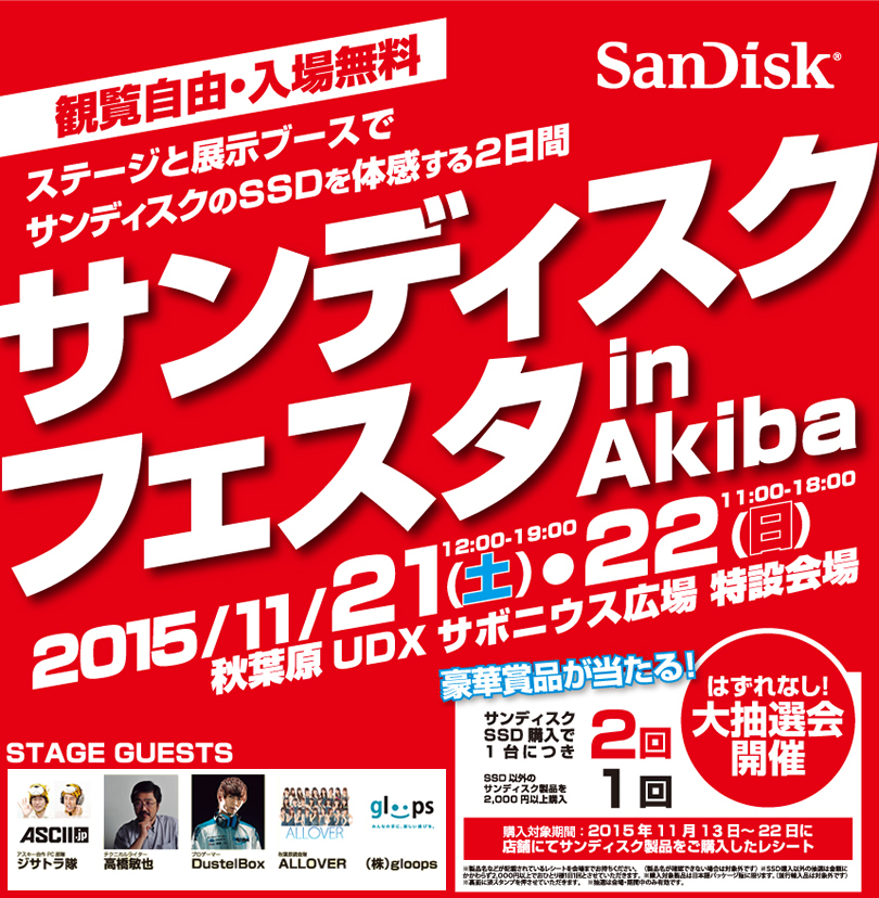 SanDiskフェスタ